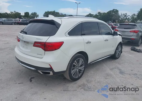 2017 Acura Mdx Technology Entertainment Pkgs z USA, uszkodzony, nr VIN 5FRYD4H70HB032491